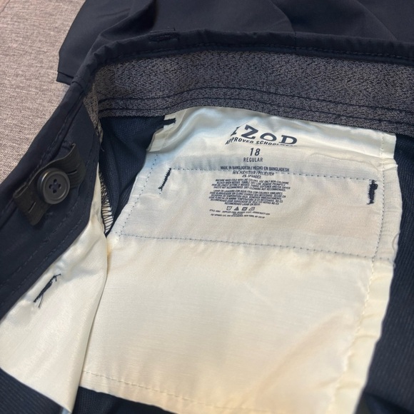 IZOD Performance Big Boys Straight Flat Front Pant, Size 18 - Picture 7 of 7